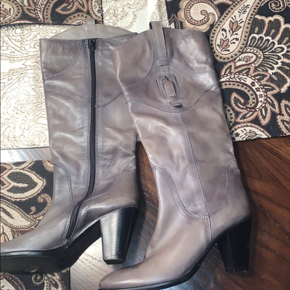 Progetto leather Italian boots size 39